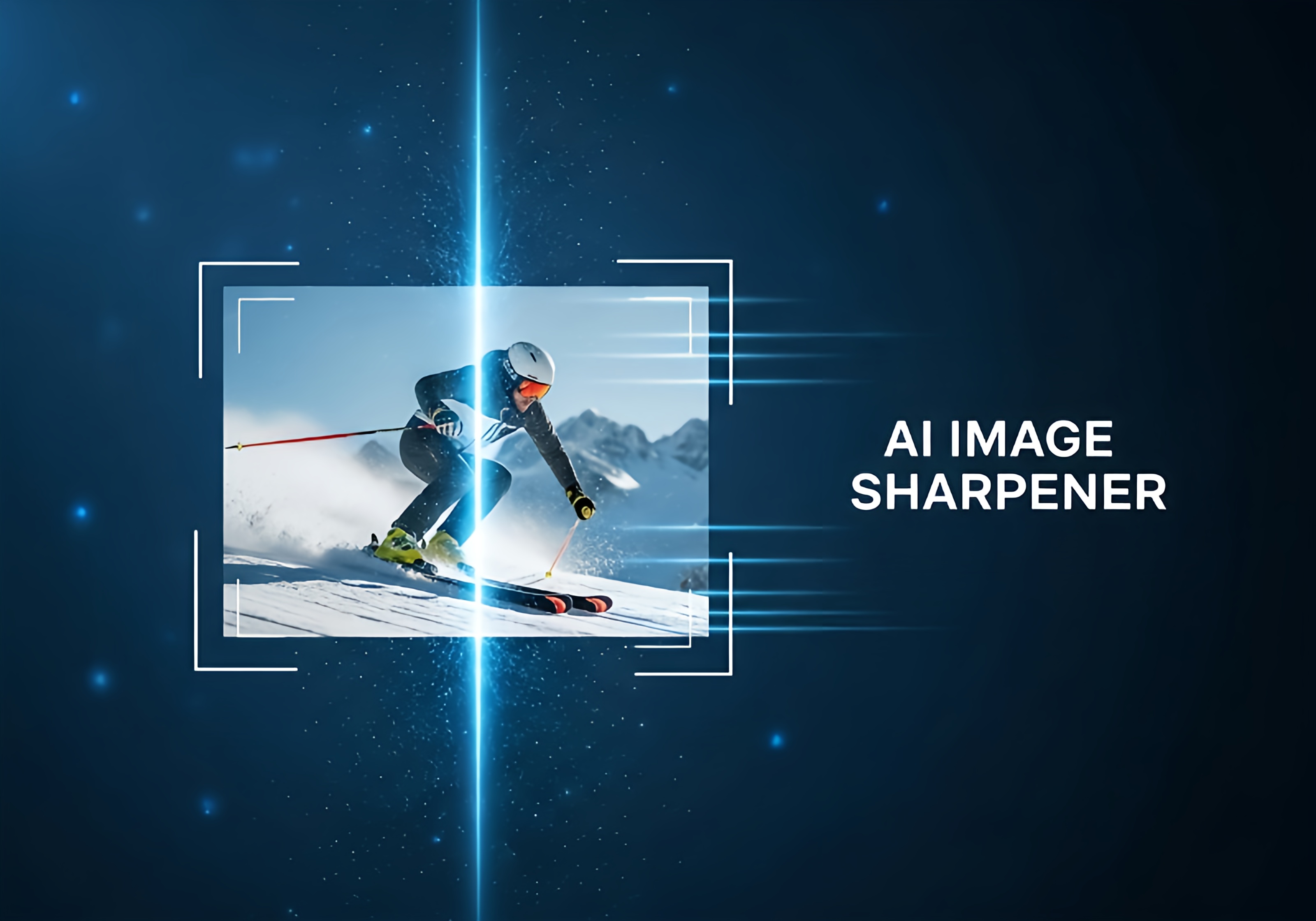 AI Image Sharpener - Sharpen blurry images using advanced AI algorithms